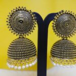 Indian Traditional Ethnic Drop Dangle Jhumka Jhumki Earrings - Earrings for Women & Girls