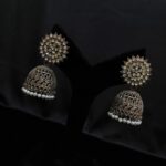 Indian Traditional Designer Oxidized Earrings- Necklace for Women & Girls
