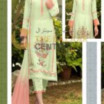 Pakistani Style Kurti Trouser with Dupatta 3 Piece Set