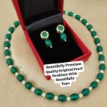 Beaded Necklace & Earring Set for Women and Girls