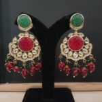 Kundan Dangling Earrings for Women's