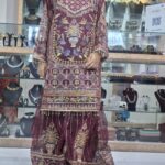 Organza Partywear Sharara Set