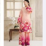 Pink Winter Floral Printed Designer Pakistani Coord Set